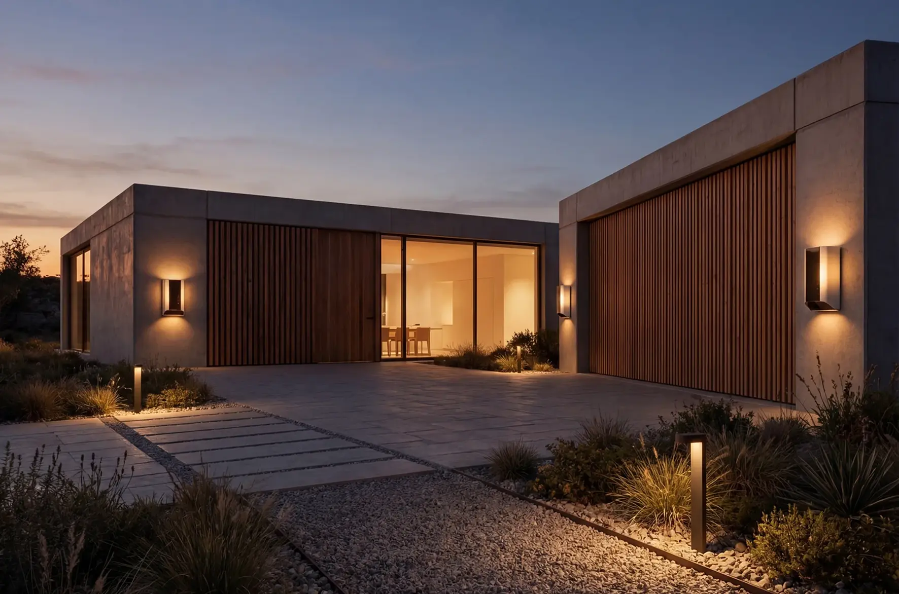 Commercial lighting setup completed by electricians